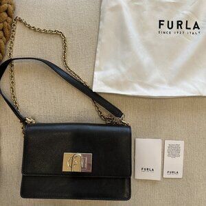 Furla 1927 Crossbody Bag (Nero)